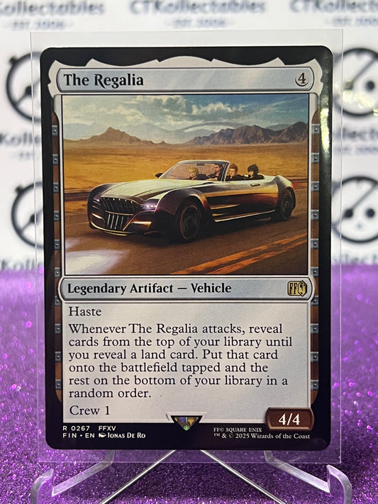 2025 MAGIC THE GATHERING FINAL FANTASY THE REGALIA # R 0267 RARE NON-FOIL LEGENDARY ARTIFACT CARD