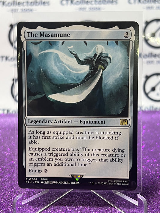 2025 MAGIC THE GATHERING FINAL FANTASY THE MASAMUNE # R 0264 RARE NON-FOIL LEGENDARY ARTIFACT CARD