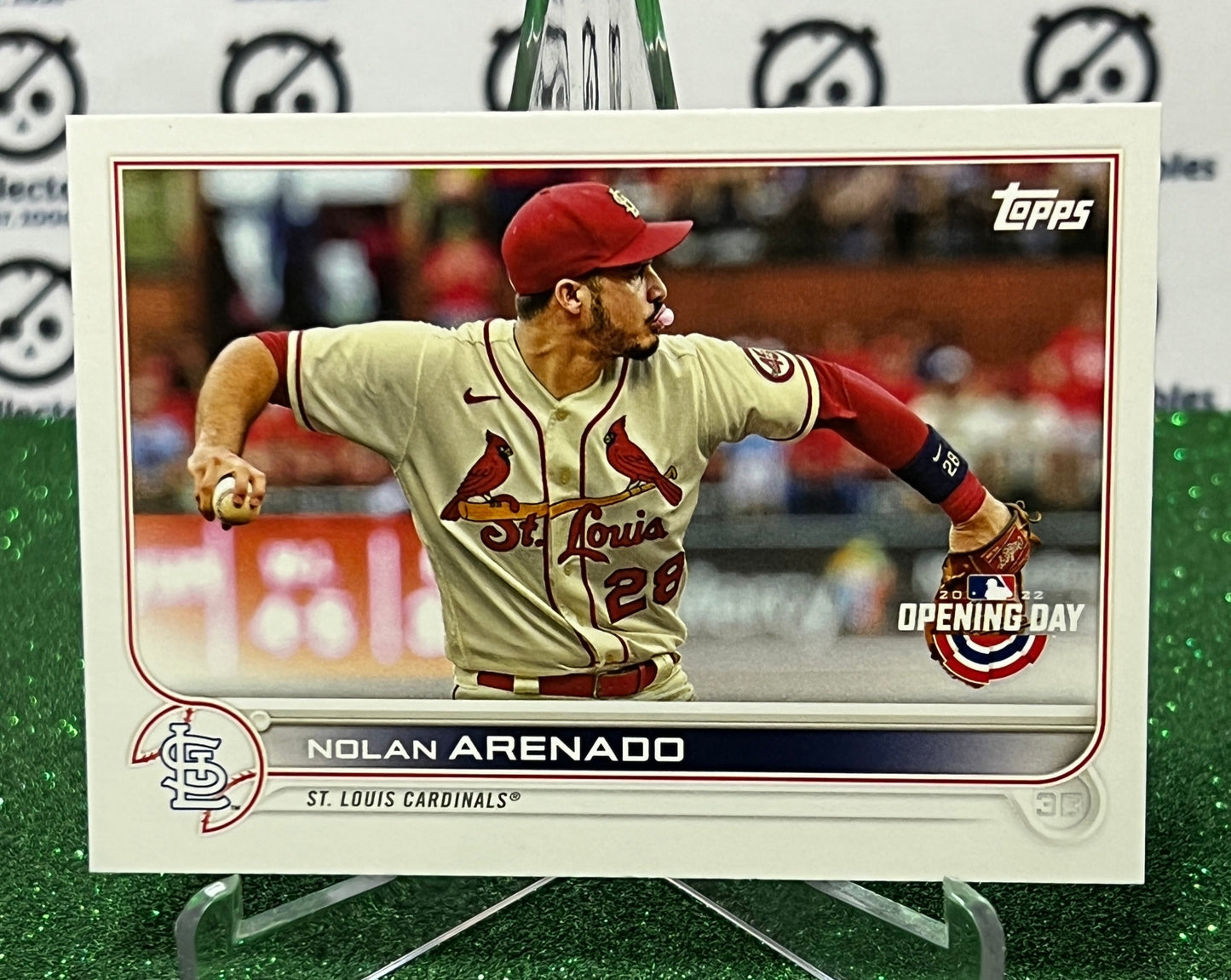 2022 TOPPS OPENING DAY NOLAN ARENADO # 31 ST. LOUIS CARDINALS BASEBALL