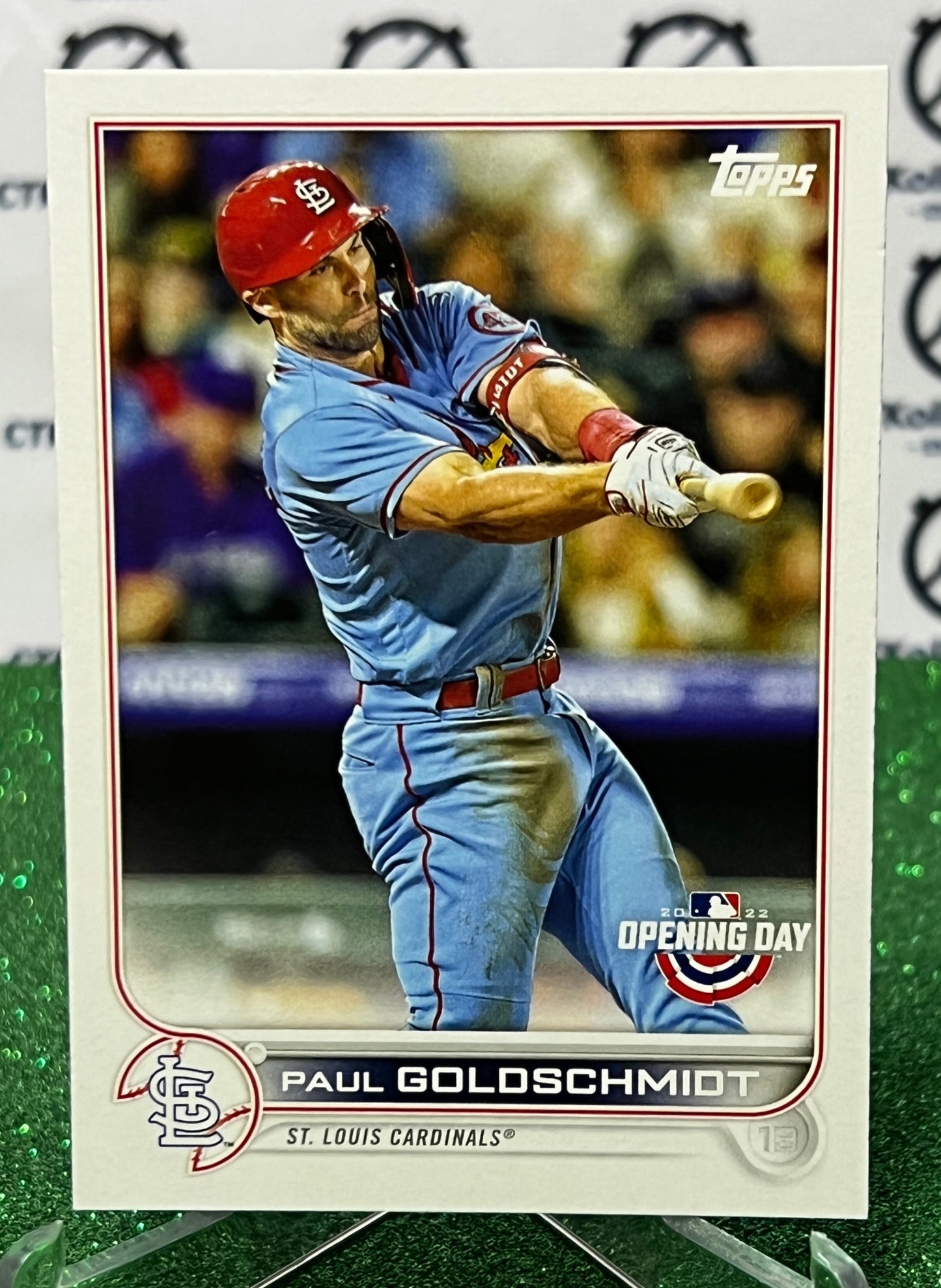 2022 TOPPS OPENING DAY PAUL GOLDSCHMIDT # 171 ST. LOUIS CARDINALS BASEBALL