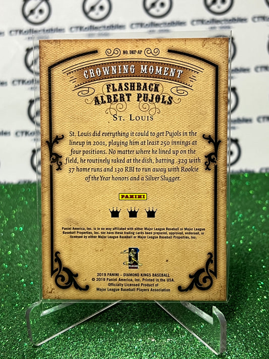 2019 PANINI DIAMOND KINGS ALBERT PUJOLS # DKF-AP FLASHBACK ST. LOUIS CARDINALS BASEBALL