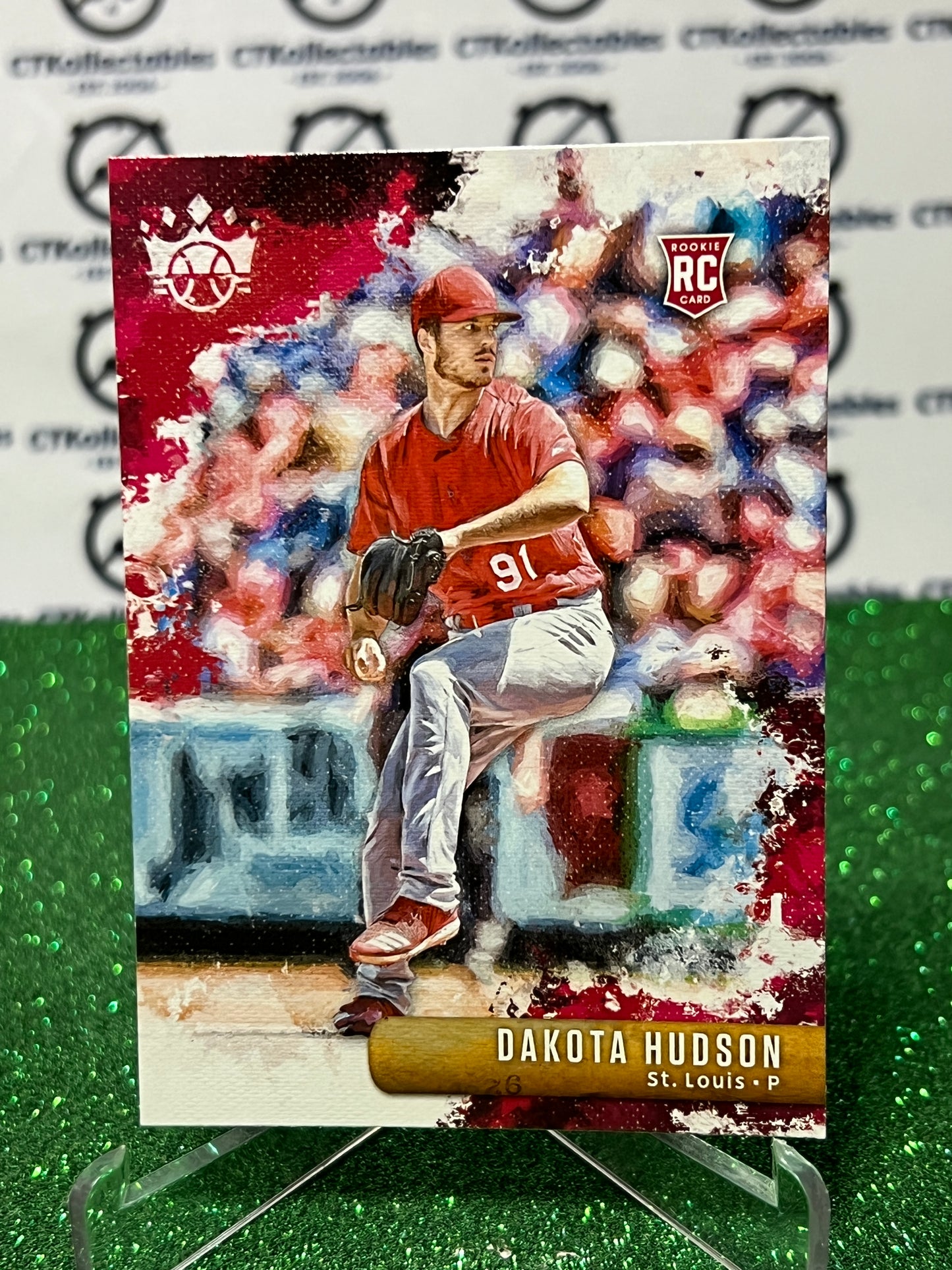 2019 PANINI DIAMOND KINGS DAKOTA HUDSON # 69 ST. LOUIS CARDINALS BASEBALL