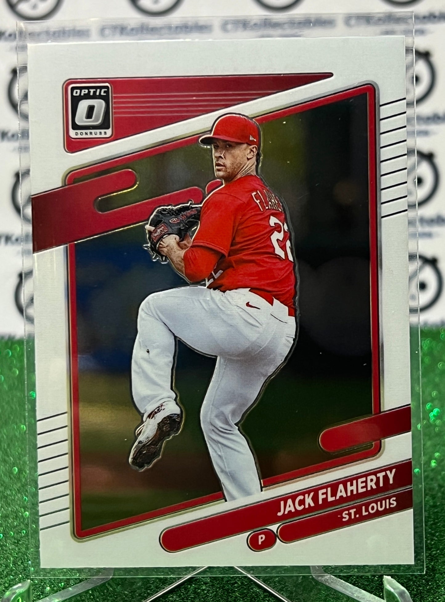 2021 PANINI OPTIC DONRUSS JACK FLAHERTY # 162 ST. LOUIS CARDINALS BASEBALL