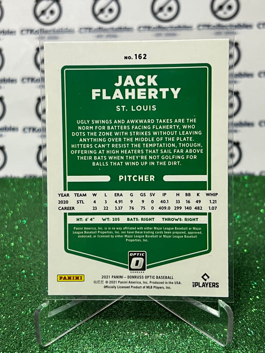 2021 PANINI OPTIC DONRUSS JACK FLAHERTY # 162 ST. LOUIS CARDINALS BASEBALL