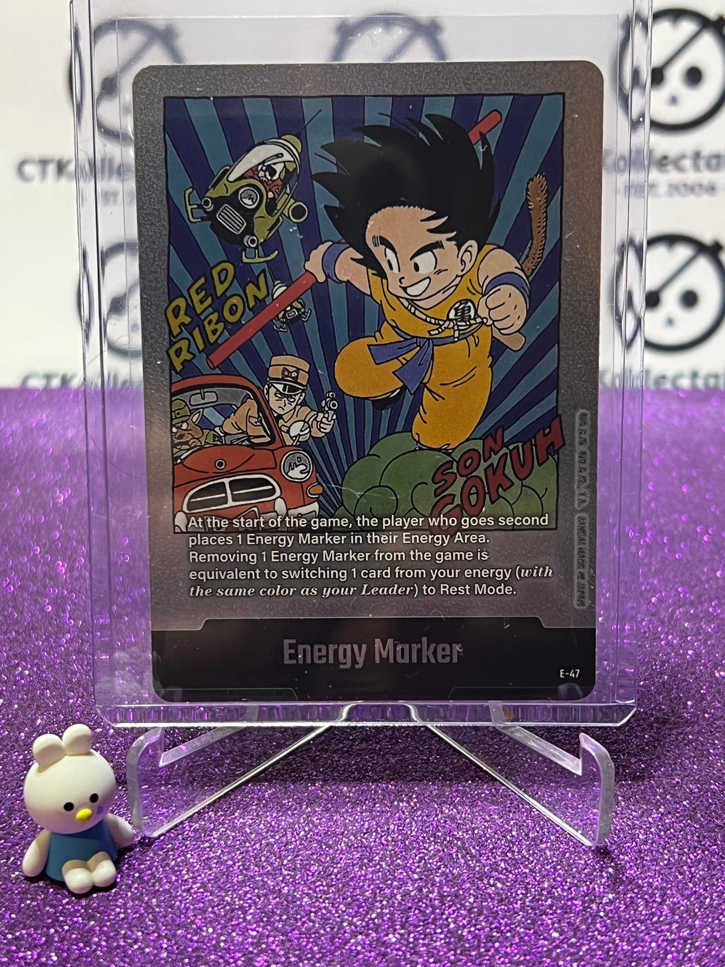 DRAGON BALL SUPER MANGA BOOSTER ENERGY MARKER # E-47 FOIL CARD 2025