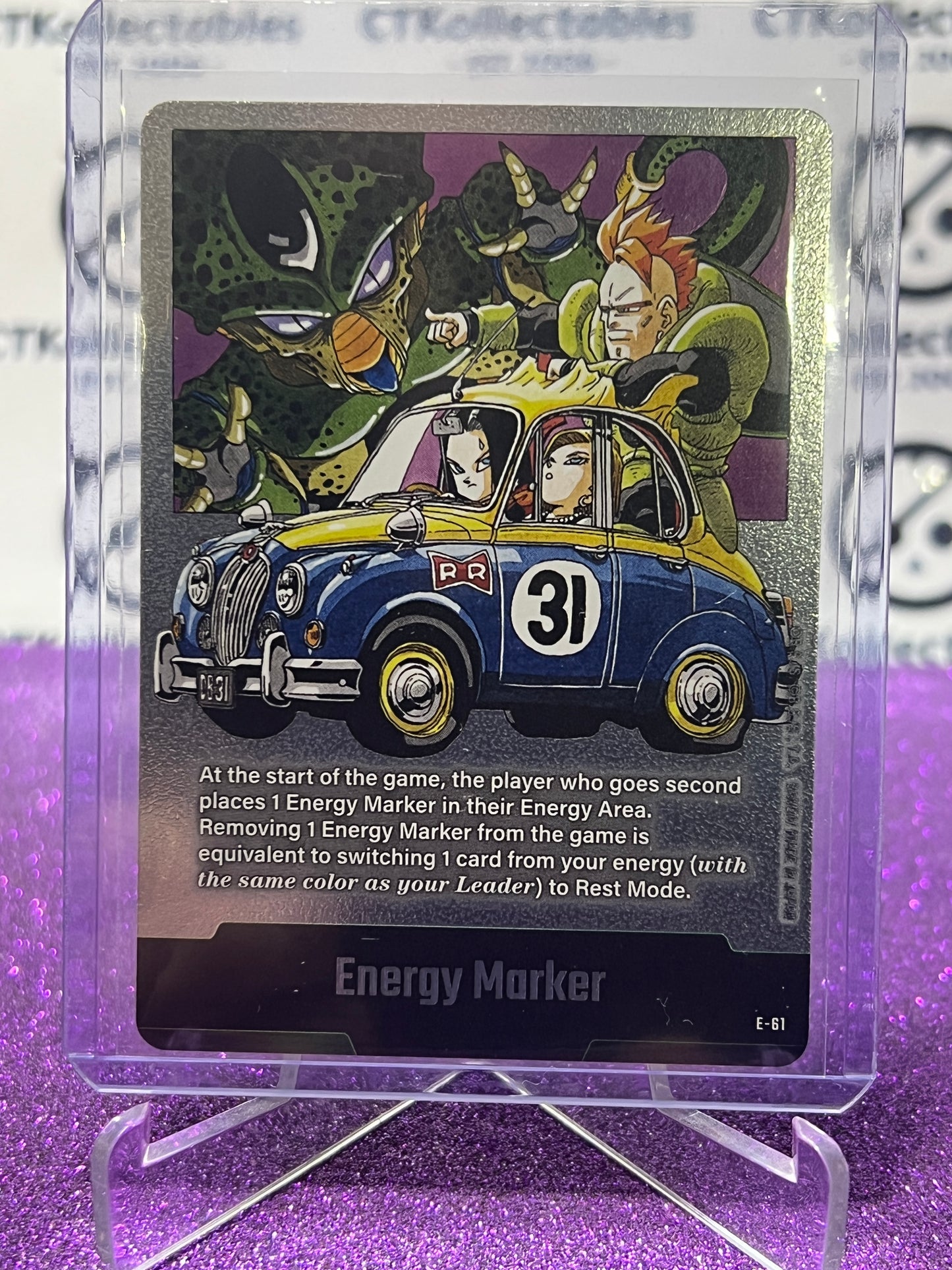 DRAGON BALL SUPER MANGA BOOSTER ENERGY MARKER # E-61 FOIL CARD 2025