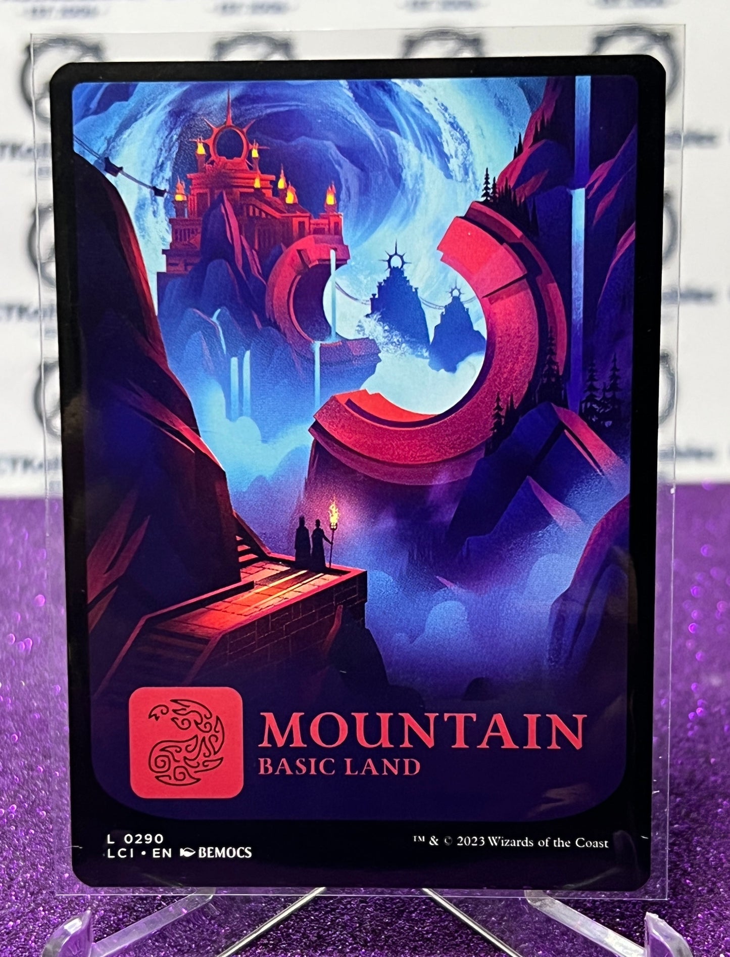 2023 MAGIC THE GATHERING THE LOST CAVERNS OF IXALAN - MOUNTAIN # L 0290 CARD