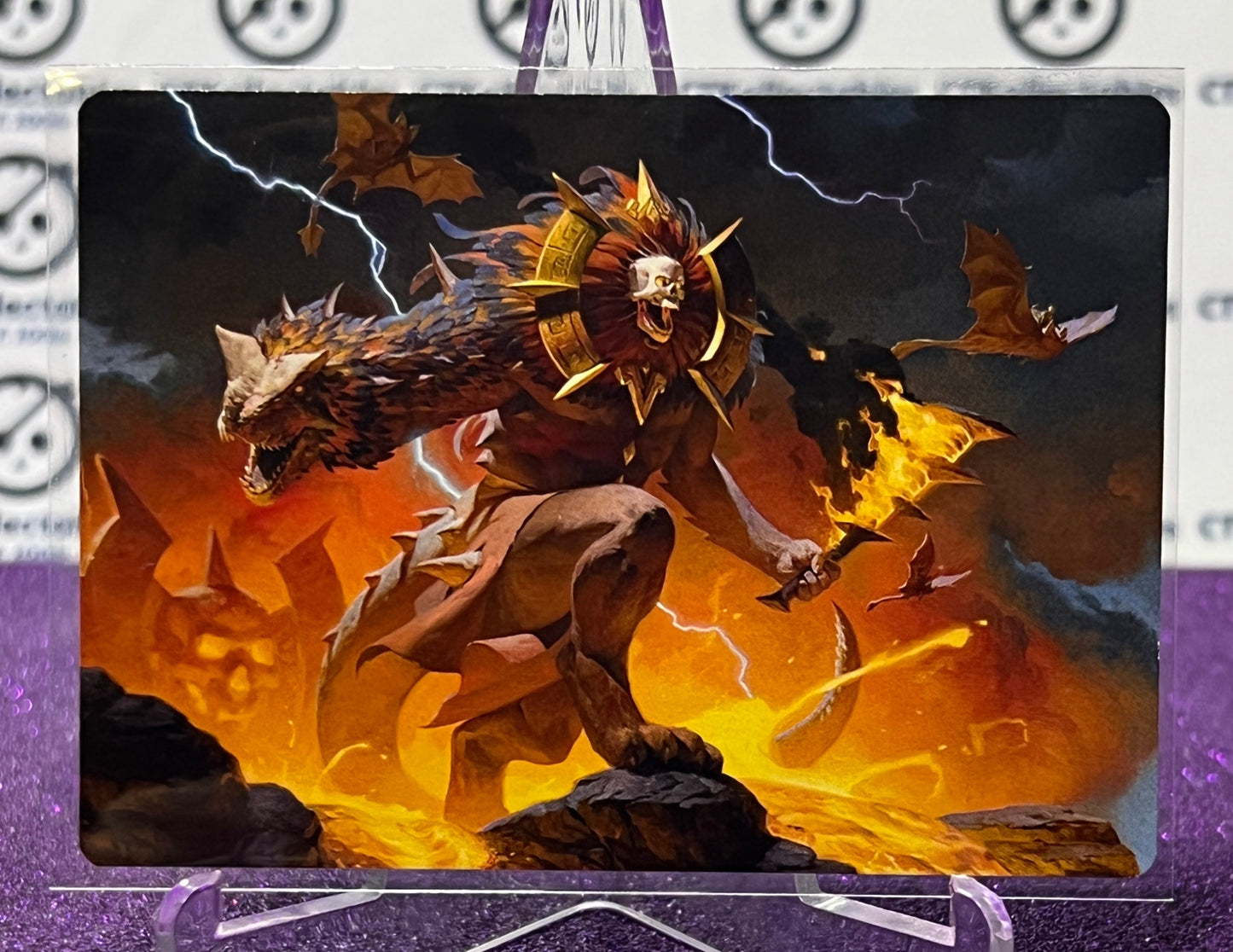 2023 MAGIC THE GATHERING THE LOST CAVERNS OF IXALAN ART SERIES # 20/81 OJER AXONIL, DEEPEST MIGHT CARD