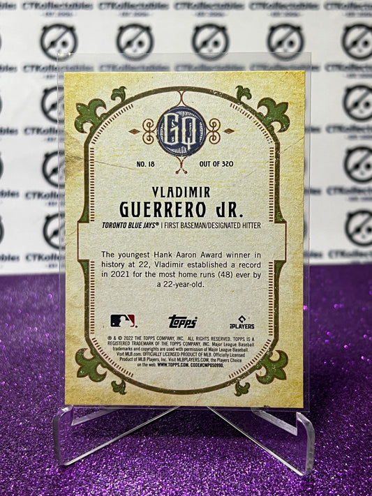 2022 TOPPS GYPSY QUEEN VLADIMIR GUERRERO JR. # 18 TORONTO BLUE JAYS BASEBALL