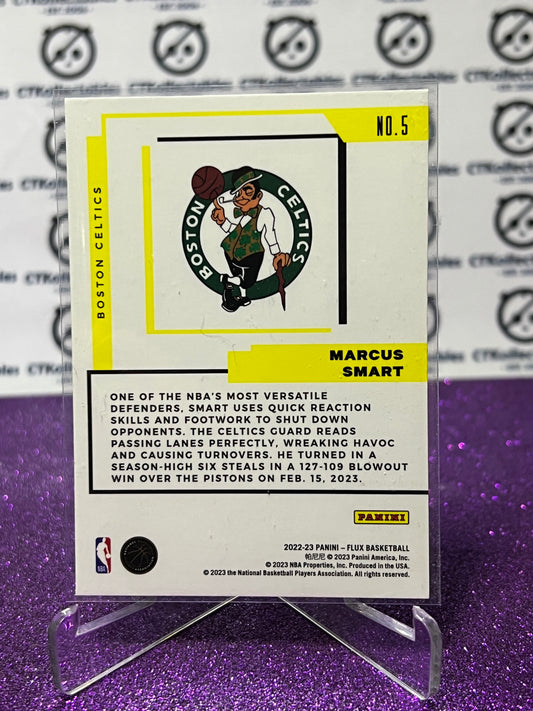 2022-23 NBA PANINI FLUX MARCUS SMART # 5 DLUX BOSTON CELTICS BASKETBALL