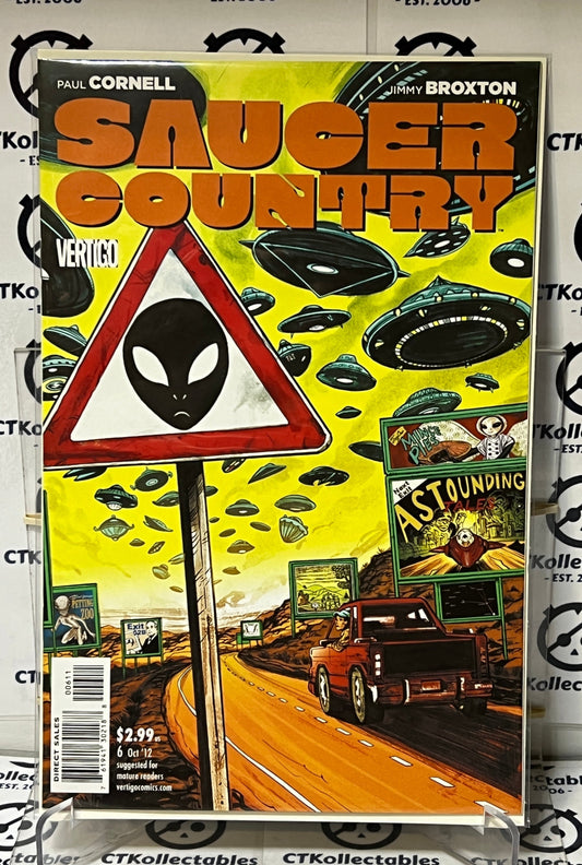SAUCER COUNTRY # 6 VF/ NM COMIC BOOK DC/VERTIGO 2012