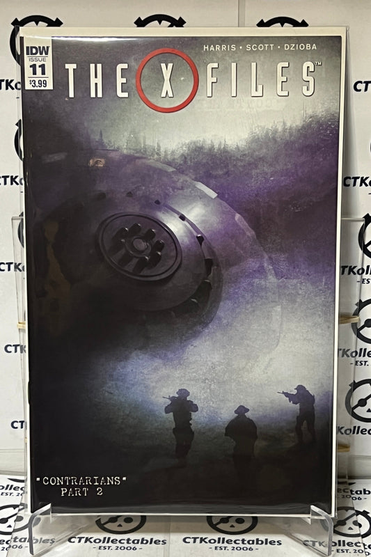THE X-FILES # 11 CONTRARIANS VF/ NM COMIC BOOK IDW 2017