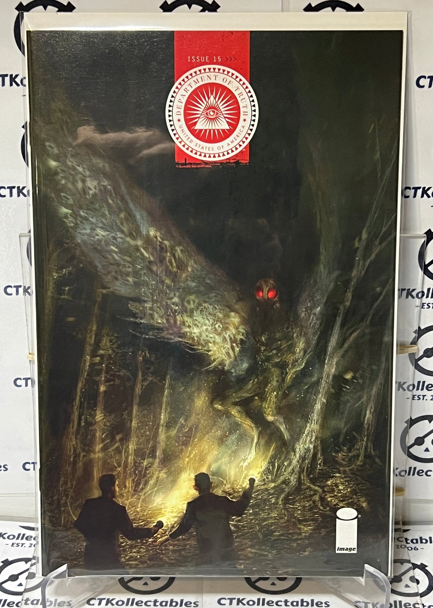 THE DEPARTMENT OF TRUTH # 15 IMAGE 1ST PRINTING VARIANT IMAGE COMIC BOOK MATURE READERS 2022