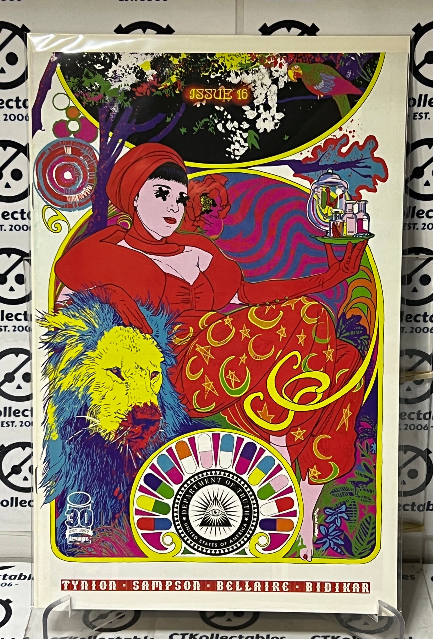 THE DEPARTMENT OF TRUTH # 16 IMAGE 1ST PRINTING VARIANT IMAGE COMIC BOOK MATURE READERS 2022