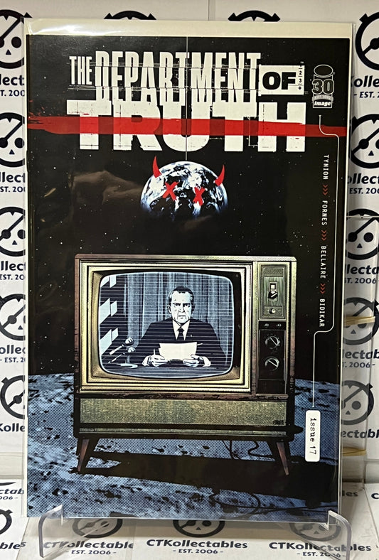 THE DEPARTMENT OF TRUTH # 17 IMAGE 1ST PRINTING VARIANT IMAGE COMIC BOOK MATURE READERS 2022