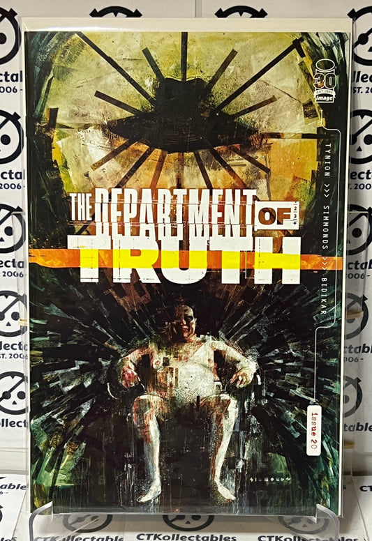 THE DEPARTMENT OF TRUTH # 20 IMAGE 1ST PRINTING IMAGE COMIC BOOK MATURE READERS 2022