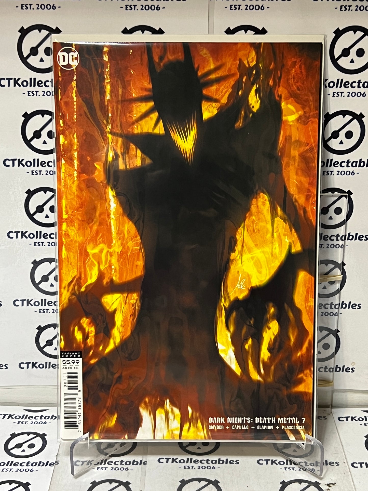 DARK NIGHTS DEATH METAL #7 CVR C STANLEY ARTGERM LAU BATMAN WHO LAUGHS DC COMIC 2021