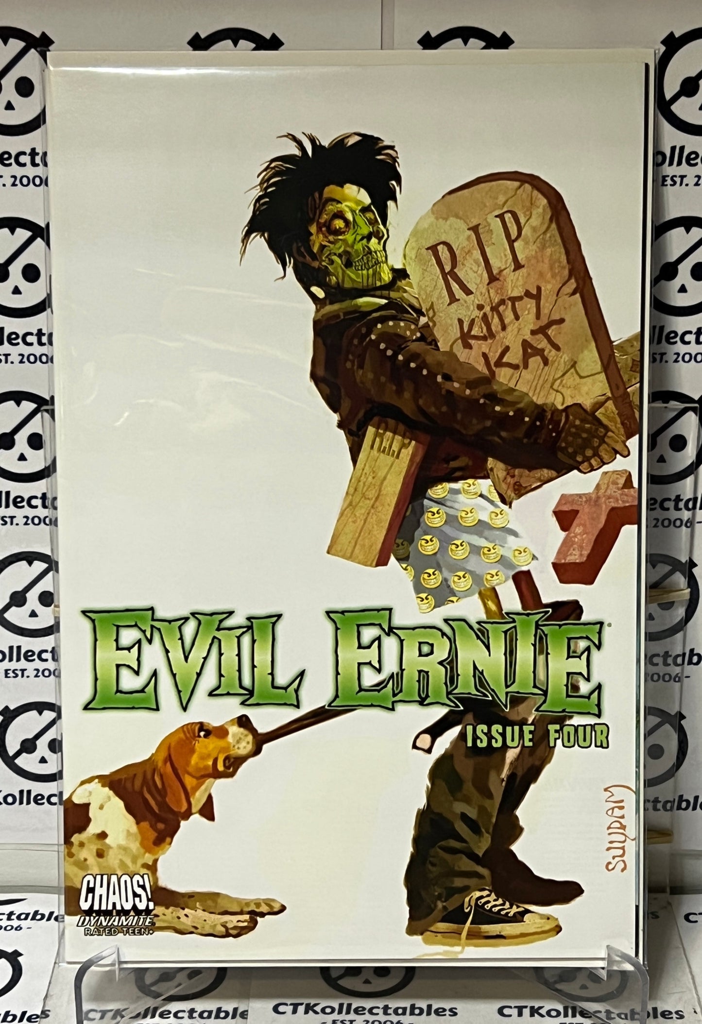 EVIL ERNIE VOL 5 # 4 SUYDAN VARIANT CHAOS COMICS 2022