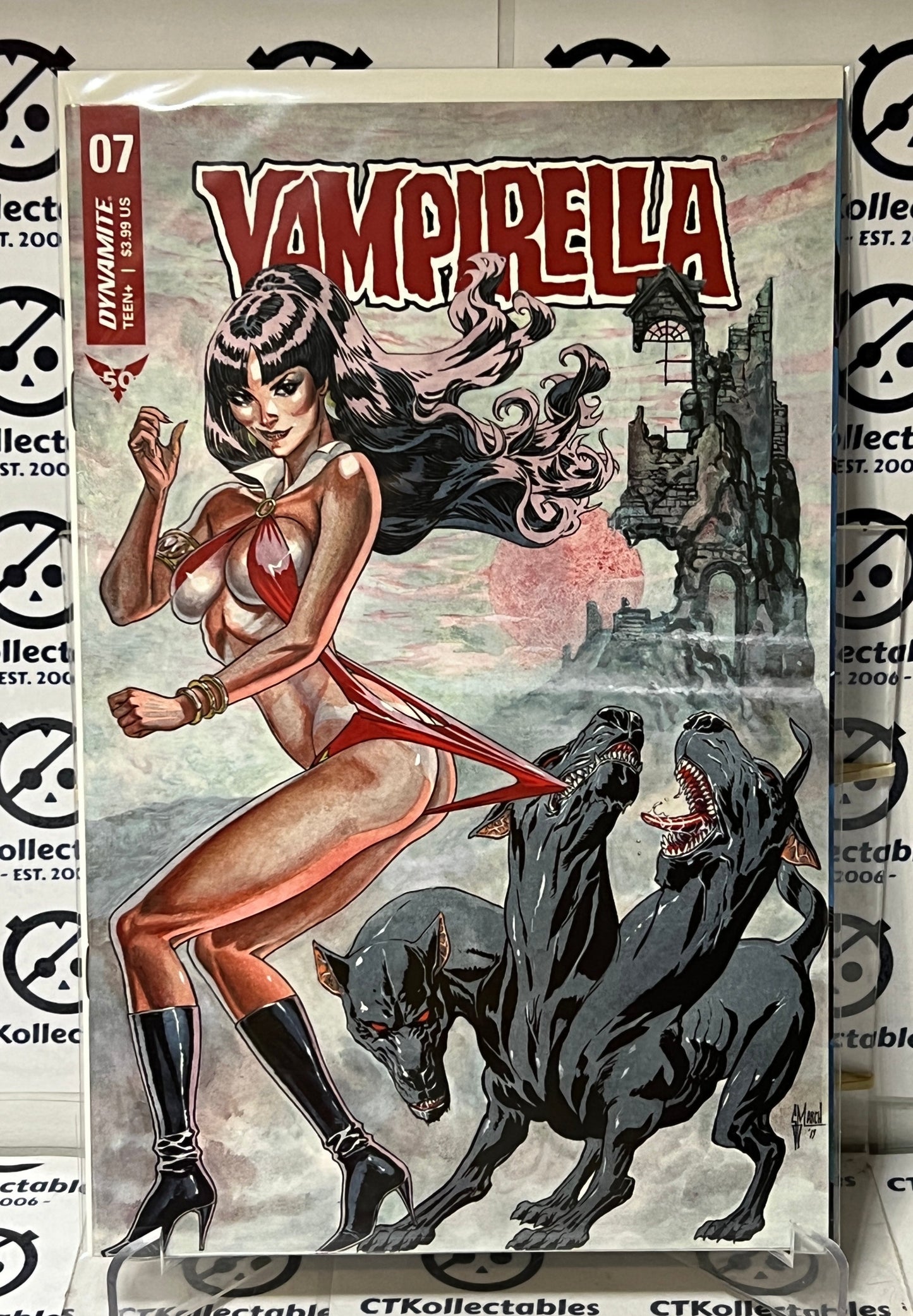 VAMPIRELLA # 7 DYNAMITE COMICS SEXY VARIANT 2020