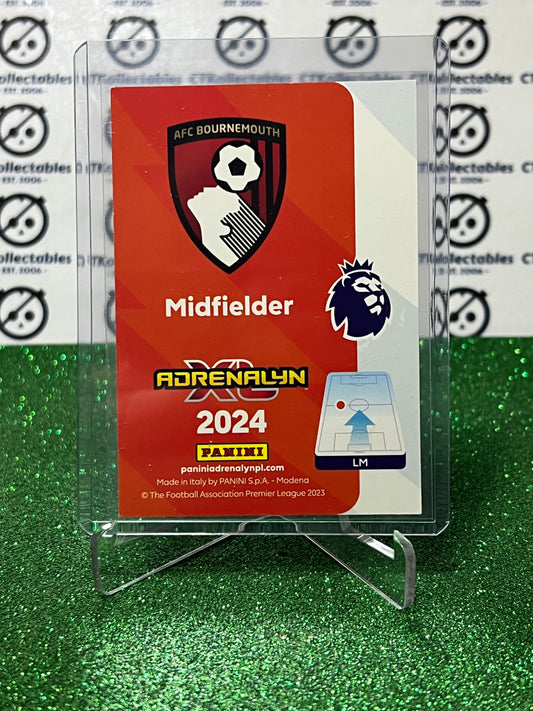 2024 PANINI ADRENALYN XL MARCUS TAVERNIER LIMITED EDITION SILVER FOIL SOCCER CARD