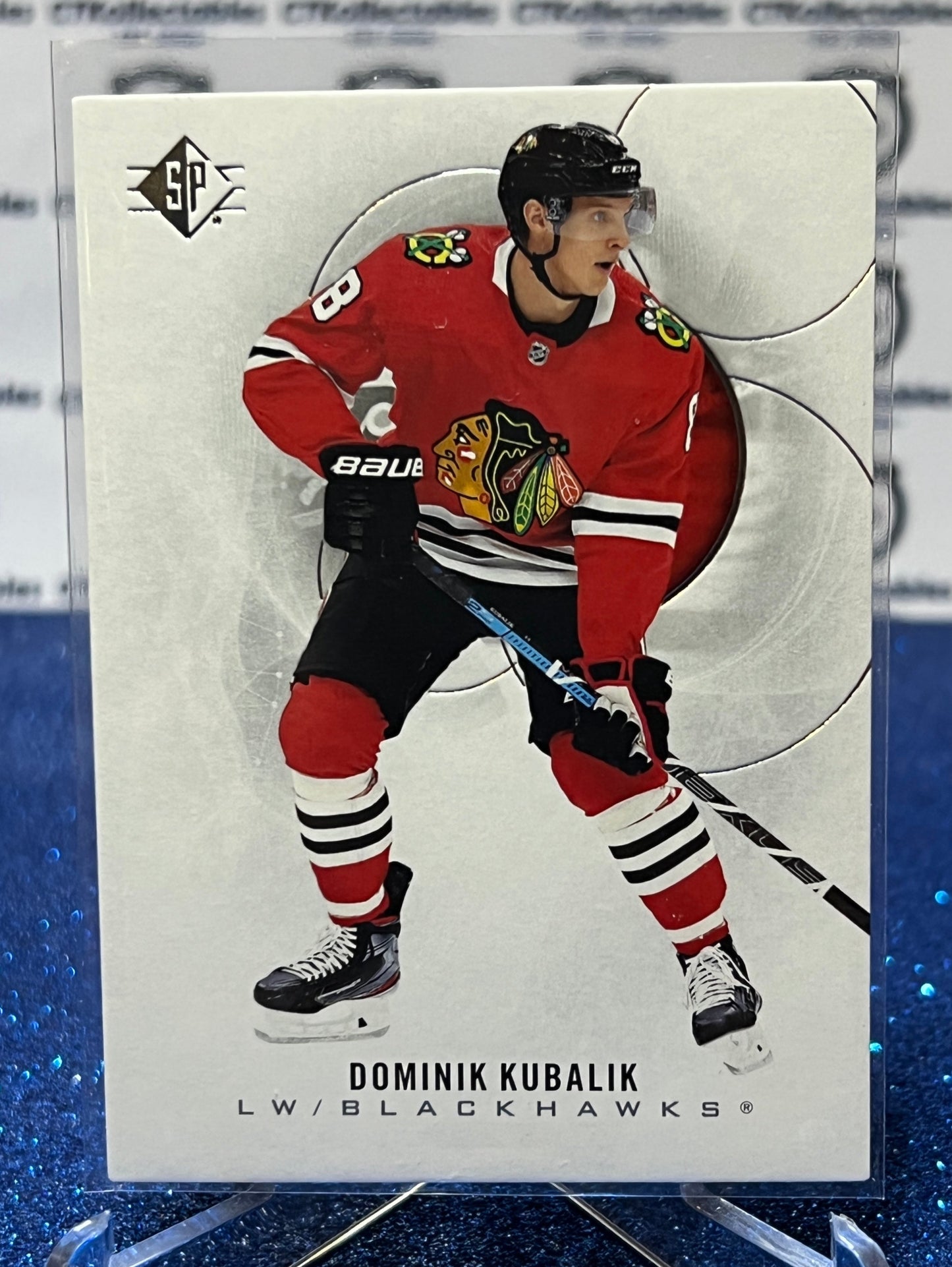 2020-21 UPPER DECK SP DOMINIK KUBALIK # 75 ROOKIE CHICAGO BLACKHAWKS NHL HOCKEY TRADING CARD
