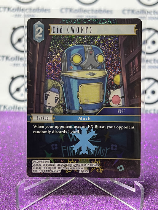 2025 FINAL FANTASY GUNSLINGER OF THE ABYSS TCG CID (WOFF) # 26-030C COMMON FOIL CARD
