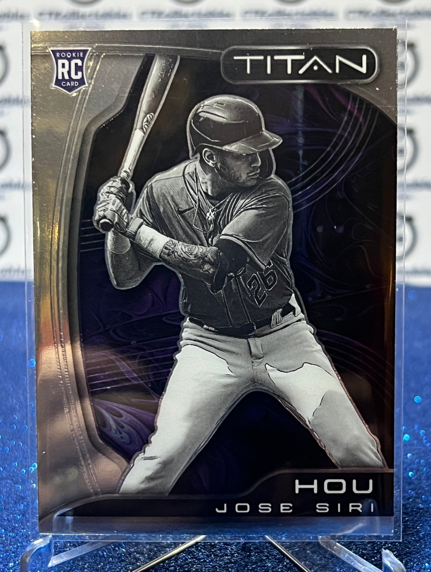 2022 PANINI CHRONICLES TITAN JOSE SIRI # 14 ROOKIE HOUSTON ASTROS BASEBALL CARD