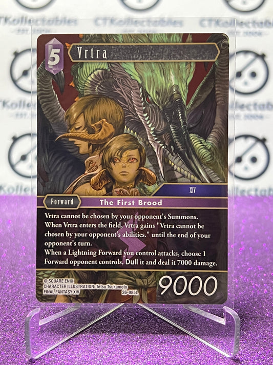 2025 FINAL FANTASY GUNSLINGER OF THE ABYSS TCG VRTRA # 26-085L LEGEND  NON-FOIL CARD