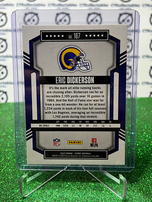2023 PANINI SCORE ERIC DICKERSON # 167 ORANGE /565 NFL LOS ANGELES RAMS GRIDIRON CARD