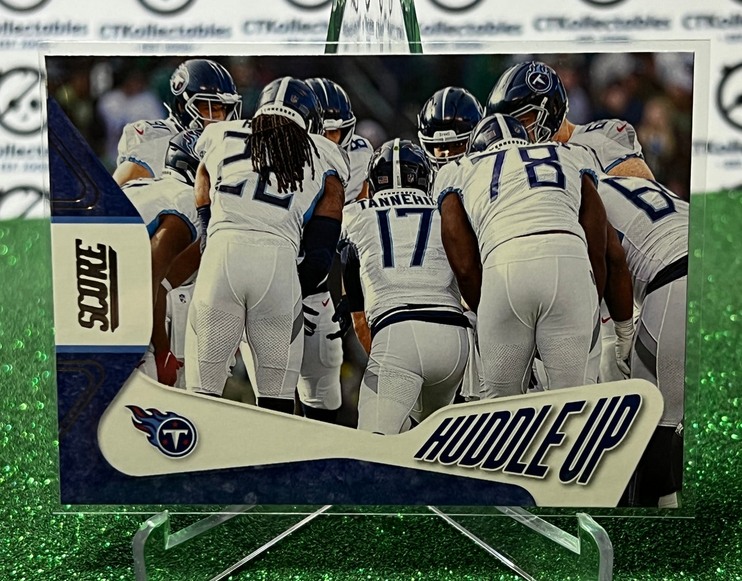 2023 PANINI SCORE TENNESSEE TITANS # 6 HUDDLE UP NFL TENNESSEE TITANS GRIDIRON CARD