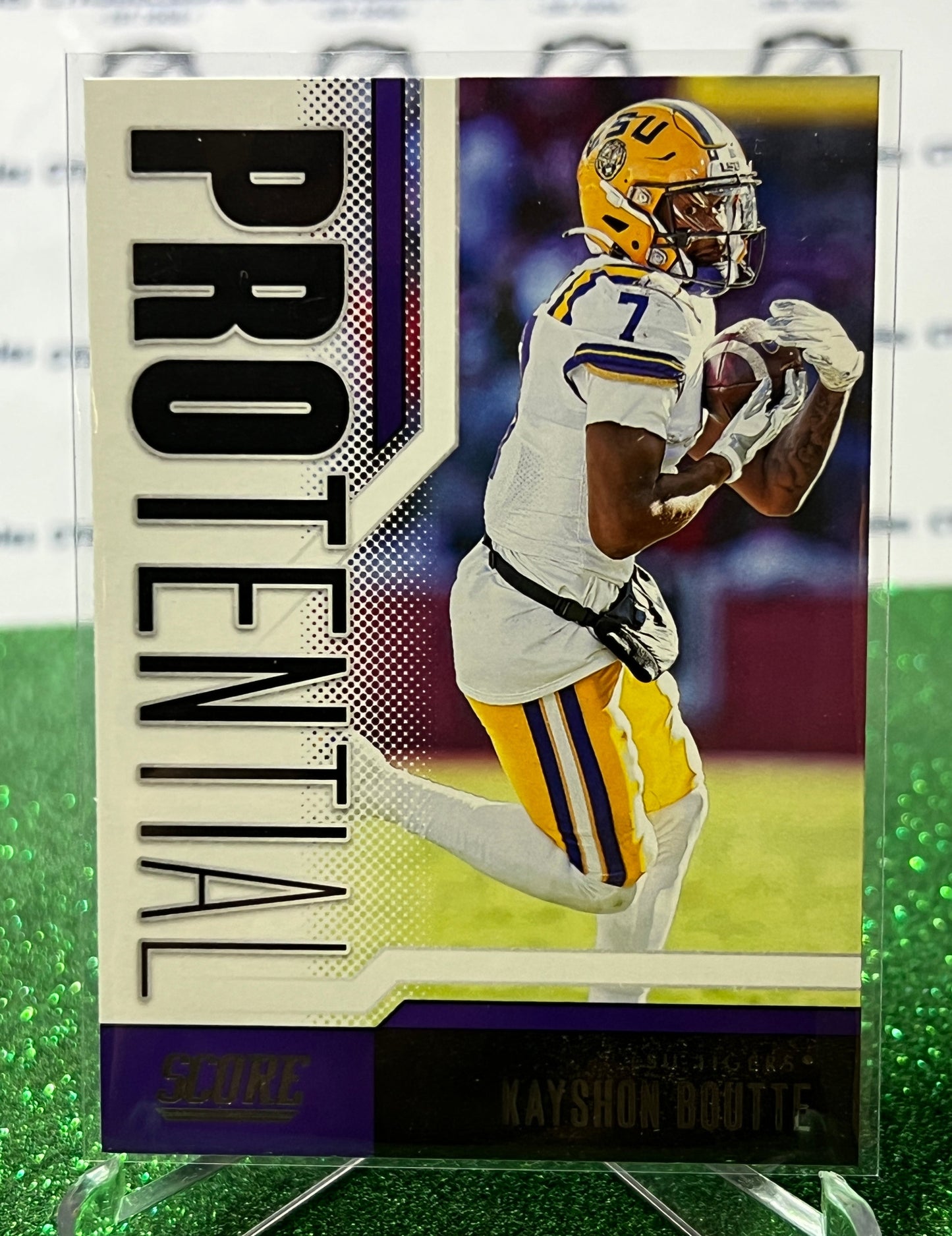 2023 PANINI SCORE KAYSHON BOUTTE # 12 ROOKIE PROTENIAL NFL NEW ENGLAND PATRIOTS GRIDIRON CARD