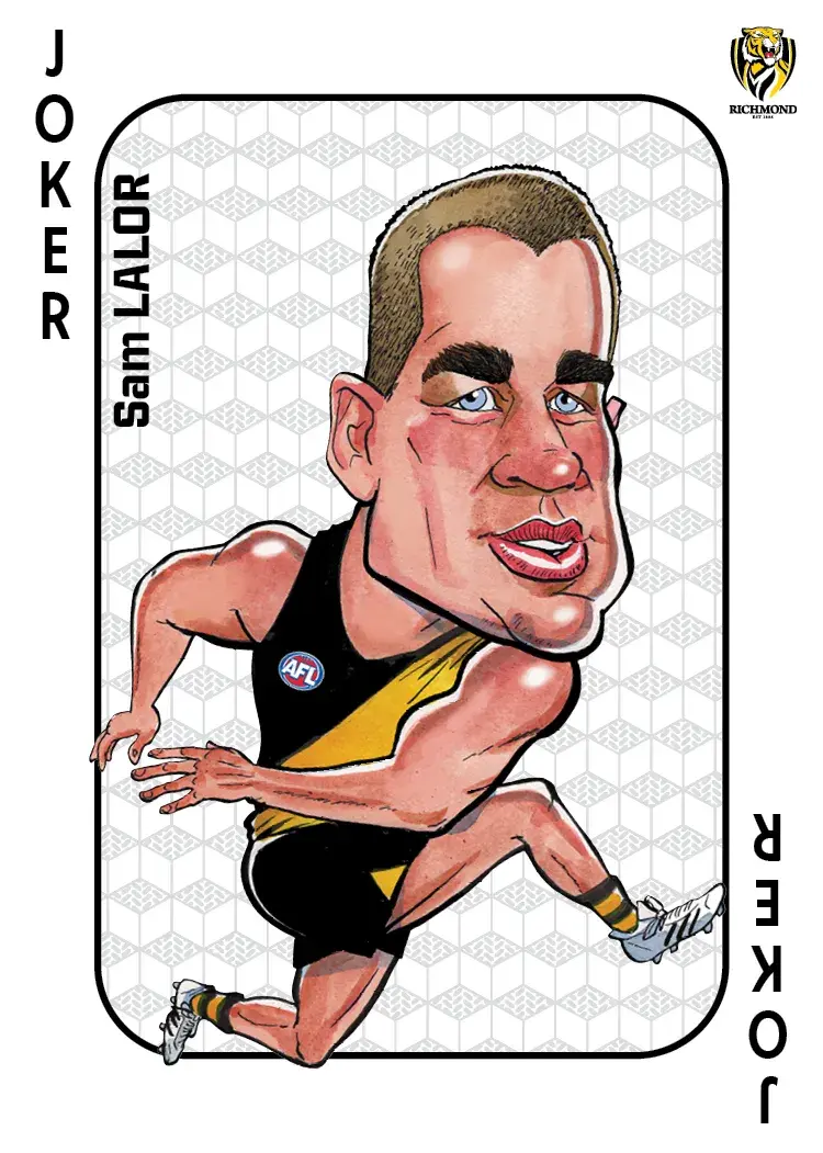 2026 Teamcoach AFL Wildcard Playing Cards Sam Lalor Tigers