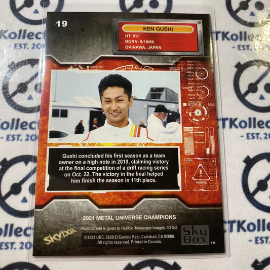 2021 Skybox Metal Universe Champions Ken gushi base #19