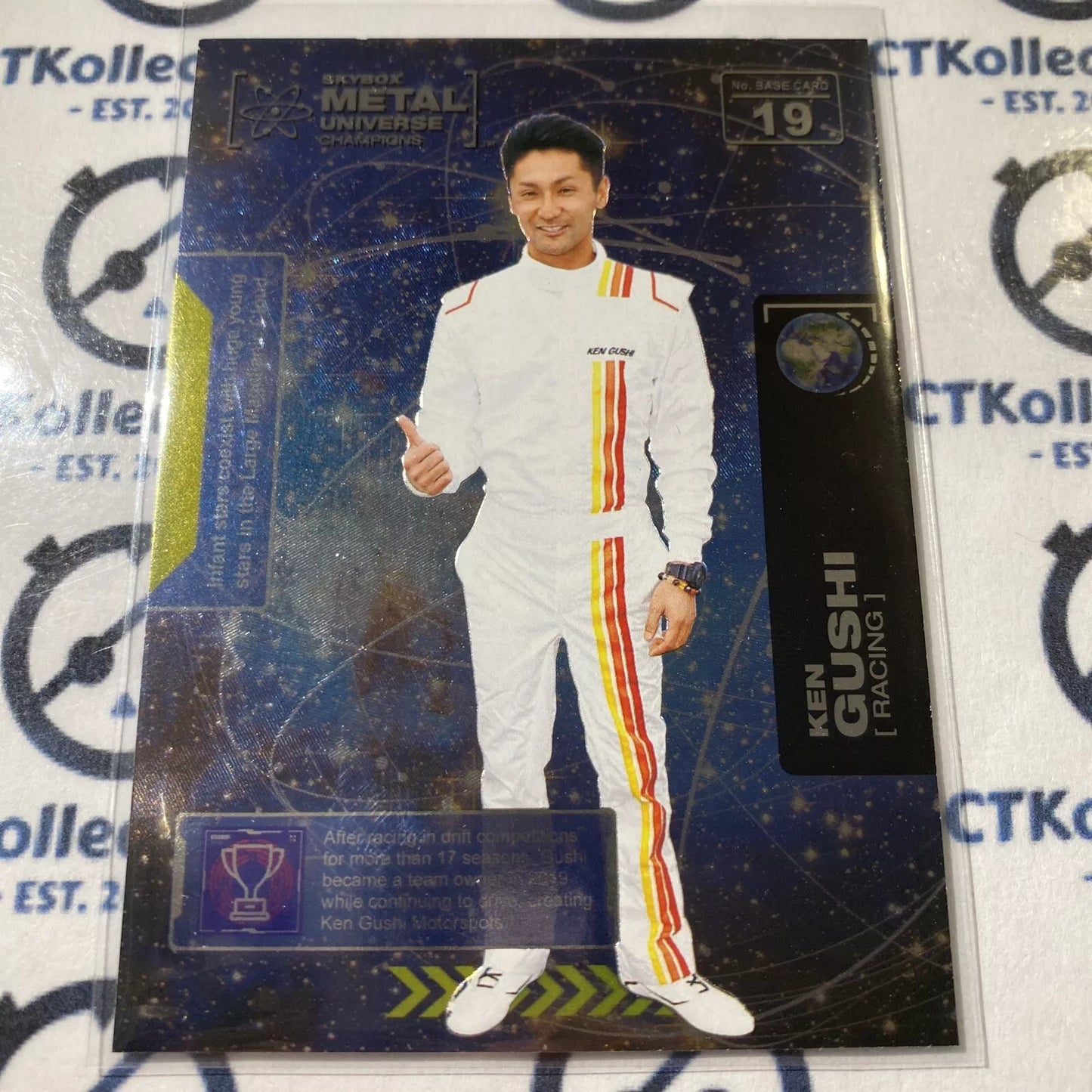 2021 Skybox Metal Universe Champions Ken gushi base #19