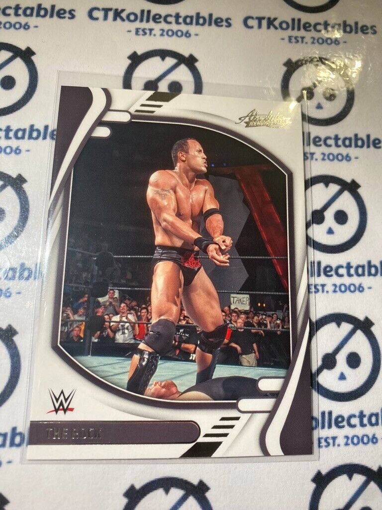 2022 WWE Panini Chronicles Absolute The Rock #124