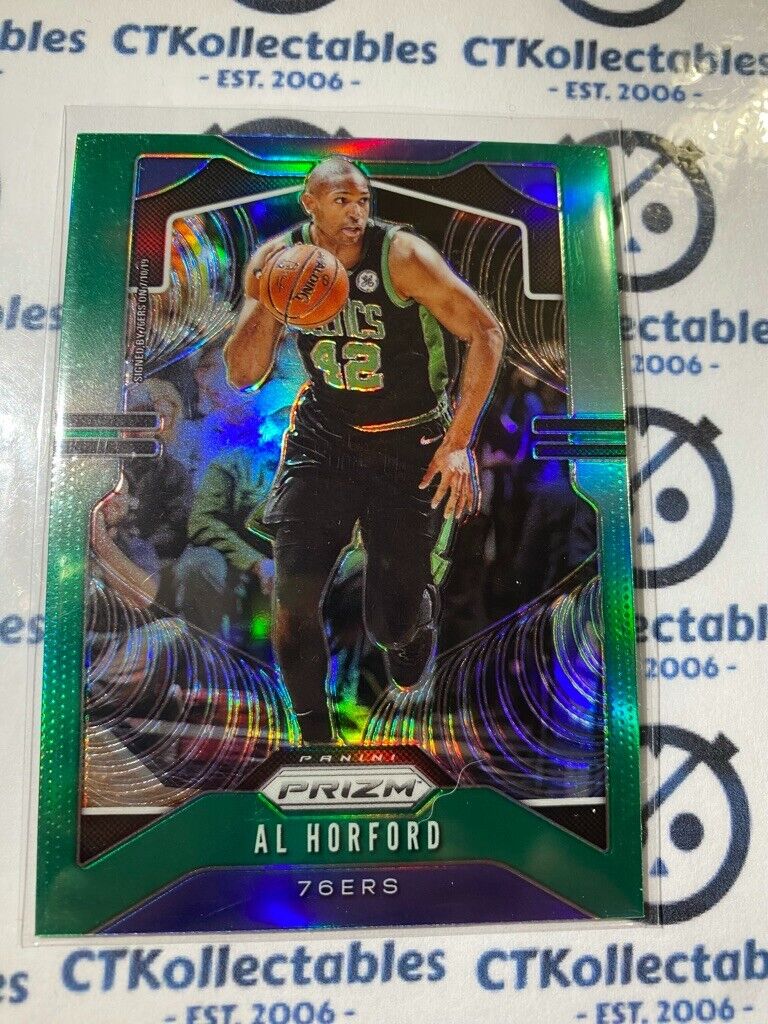 2019-20 Panini NBA Prizm Al Horford Green Prizm #202 76ers