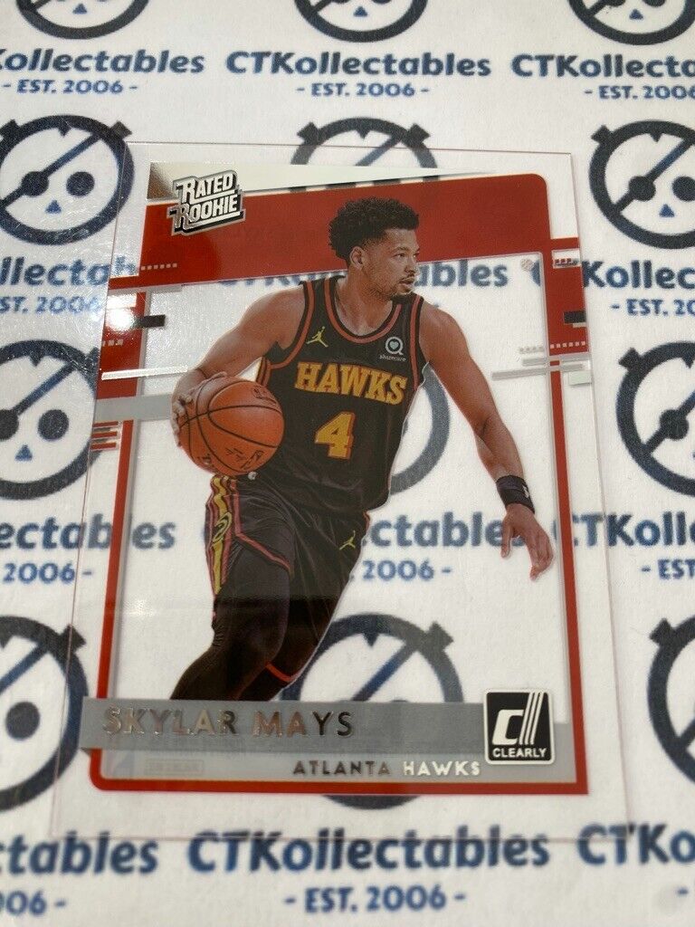 2020-21 NBA Cleary Donruss Rated Rookie Skylar Mays #53 Hawks