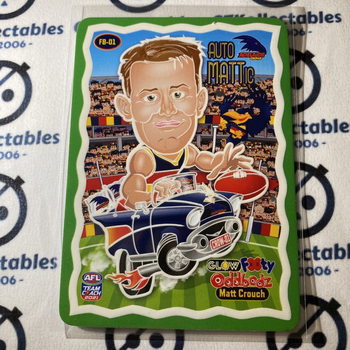 2021 AFL Teamcoach Oddbodz Glow FB-01 Matt Crouch
