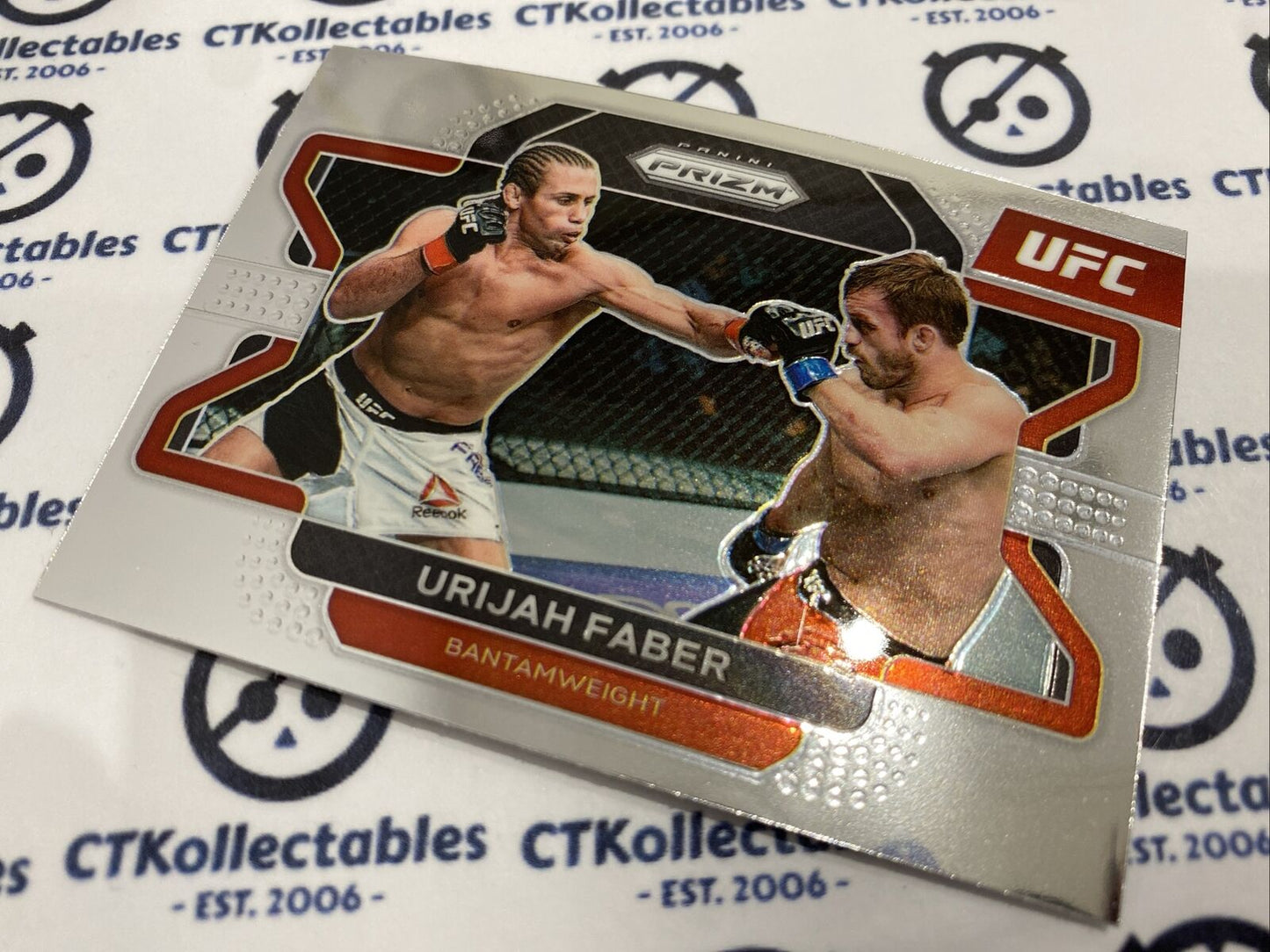 2022 UFC Panini Prizm Base #42 Urijah Faber