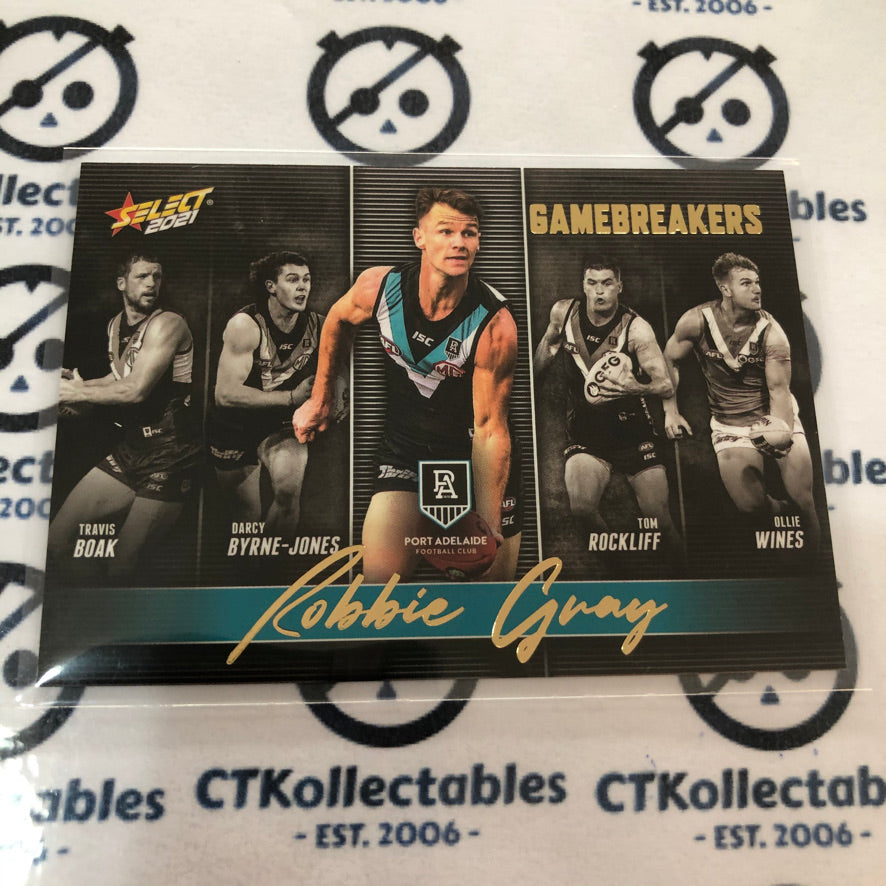 2021 AFL Footy Stars Gamebreakers Robbie Gray GB63 Power