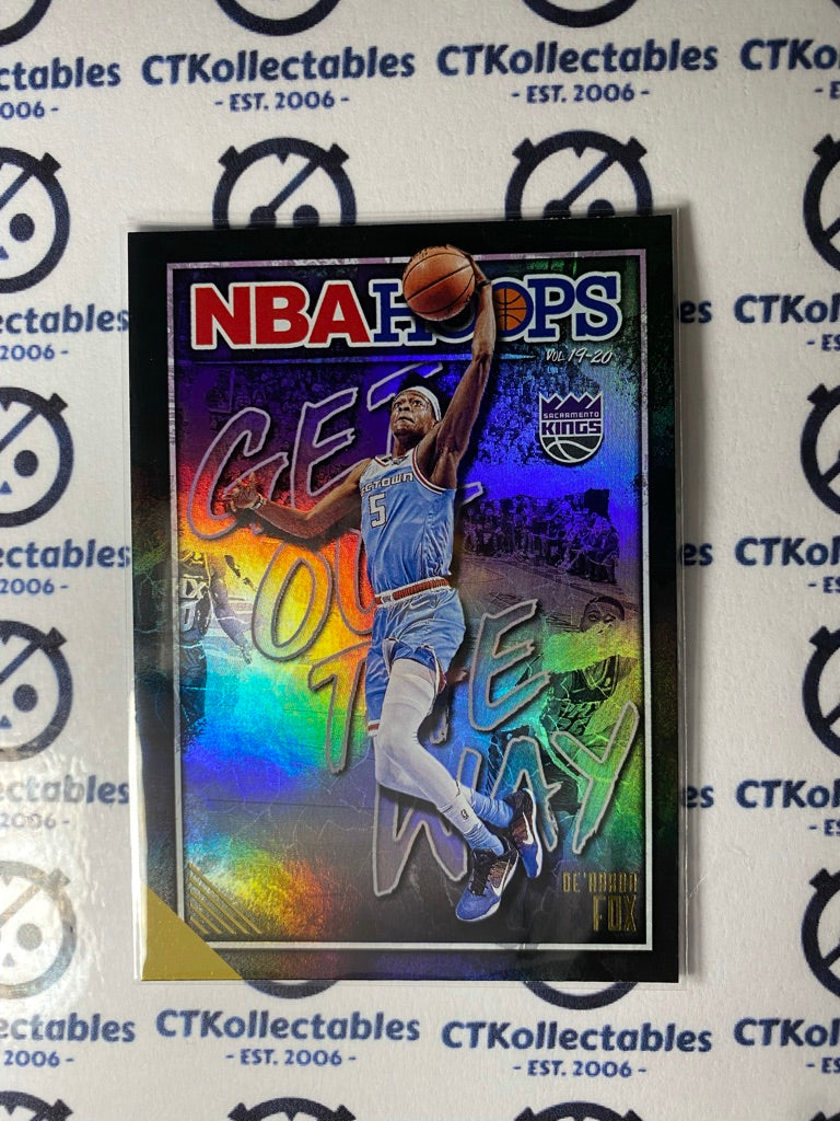 2019-20 PANINI HOOPS DeAaron Fox Holo Get out the way #13