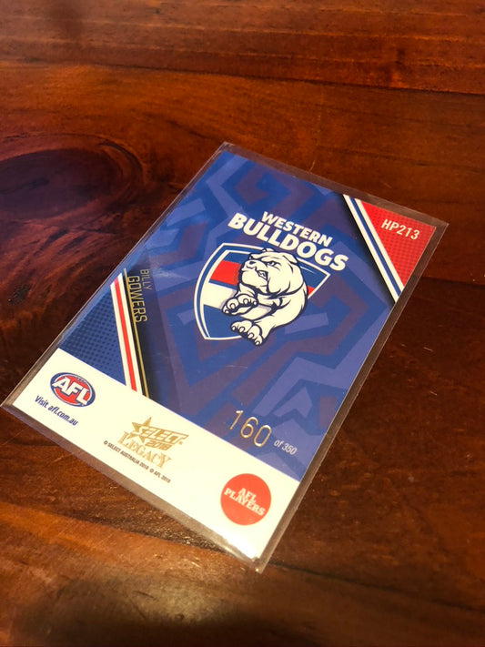 Billy Gowers Holofoil Parallel #160/350 HP213 2018 legacy