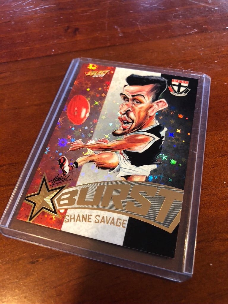 Shane Savage Starburst Caricature SBTC60 2019 footy stars