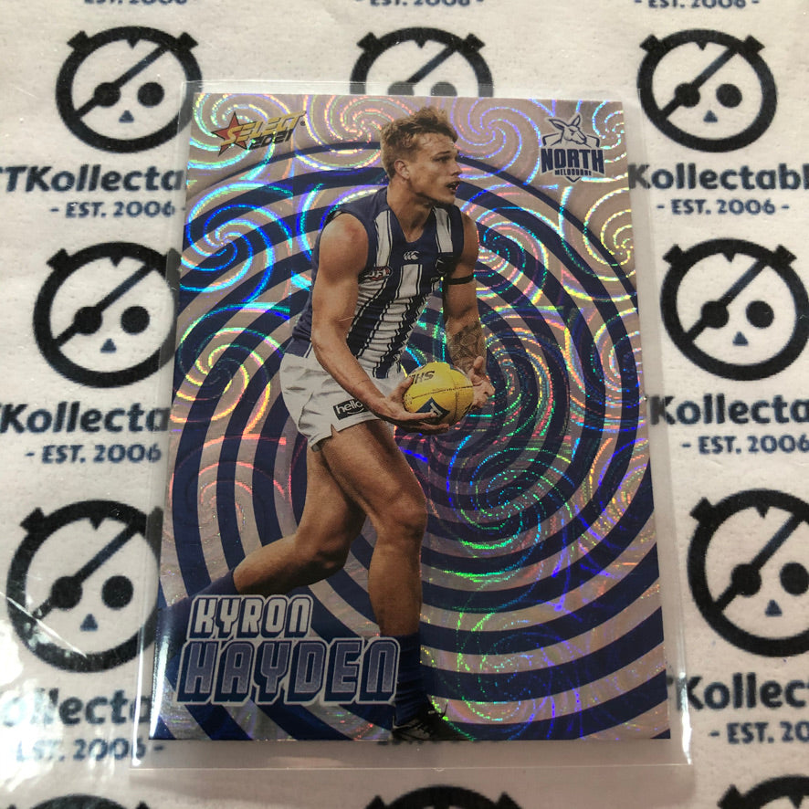 2021 AFL Footy Stars Holographic Foil Kyron Hayden HF92