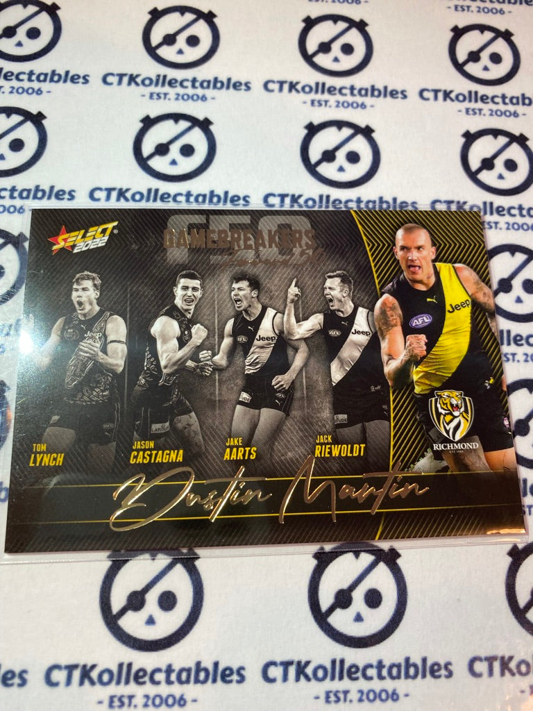 2022 AFL Footy Stars Gamebreakers Forward 50 - Dustin Martin GB67