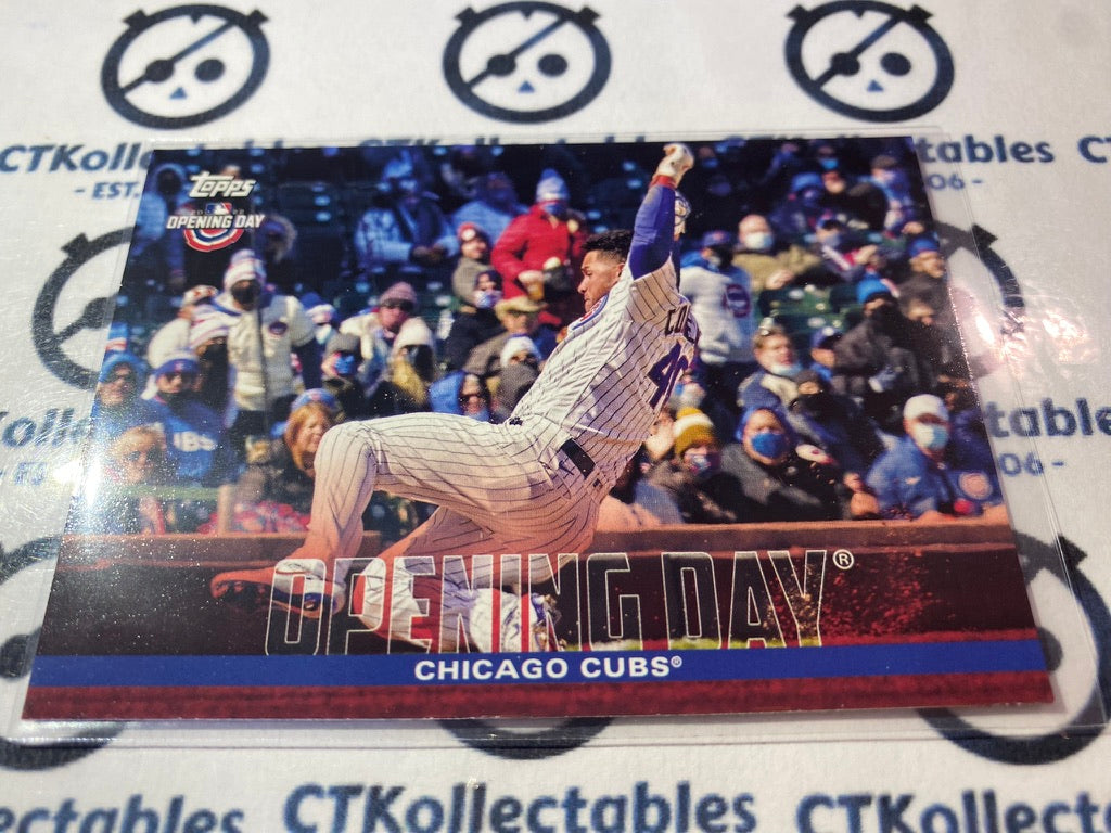 2022 Topps Opening Day Baseball Chicago Cubs Opening Day #OD-4 Cubs