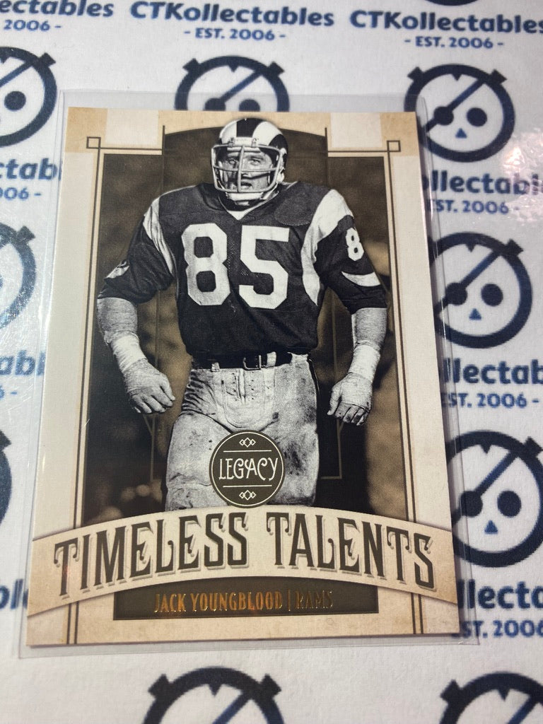 2019 NFL Panini Legacy Jack Youngblood Timeless Talents #TT-JY Rams