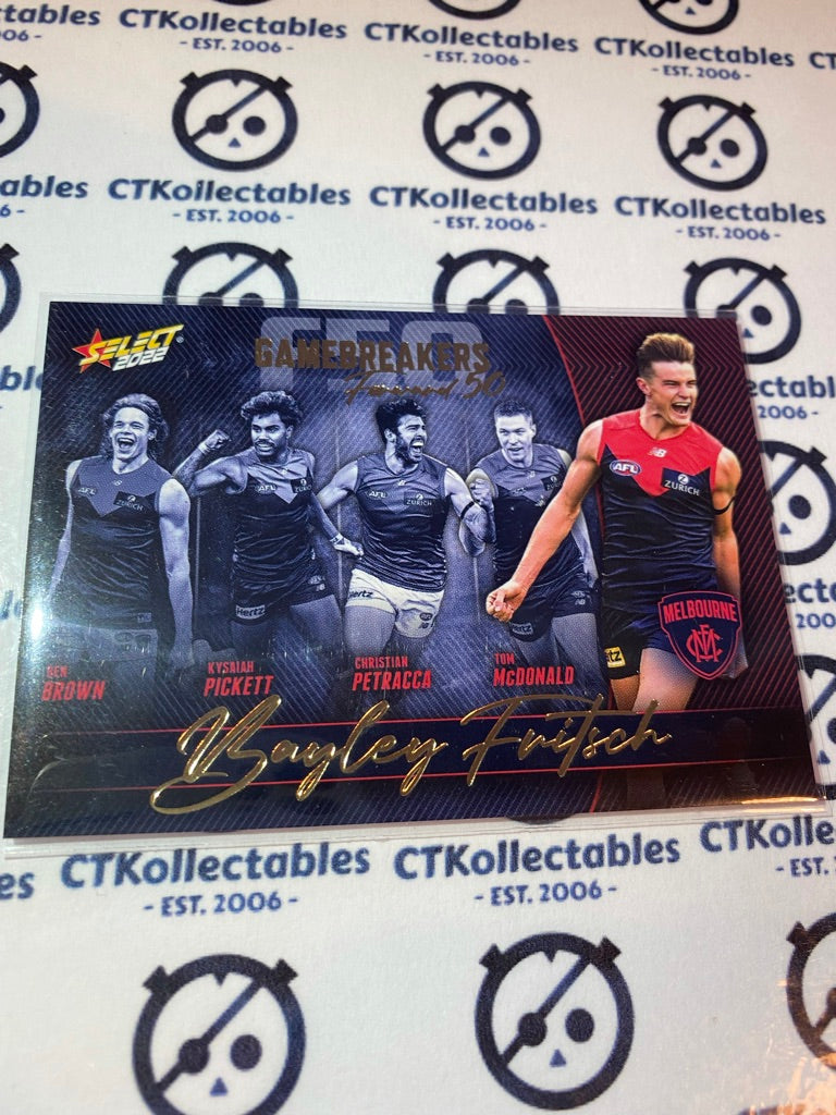 2022 AFL Footy Stars Gamebreakers Forward 50 - Bayley Fritsch GB52