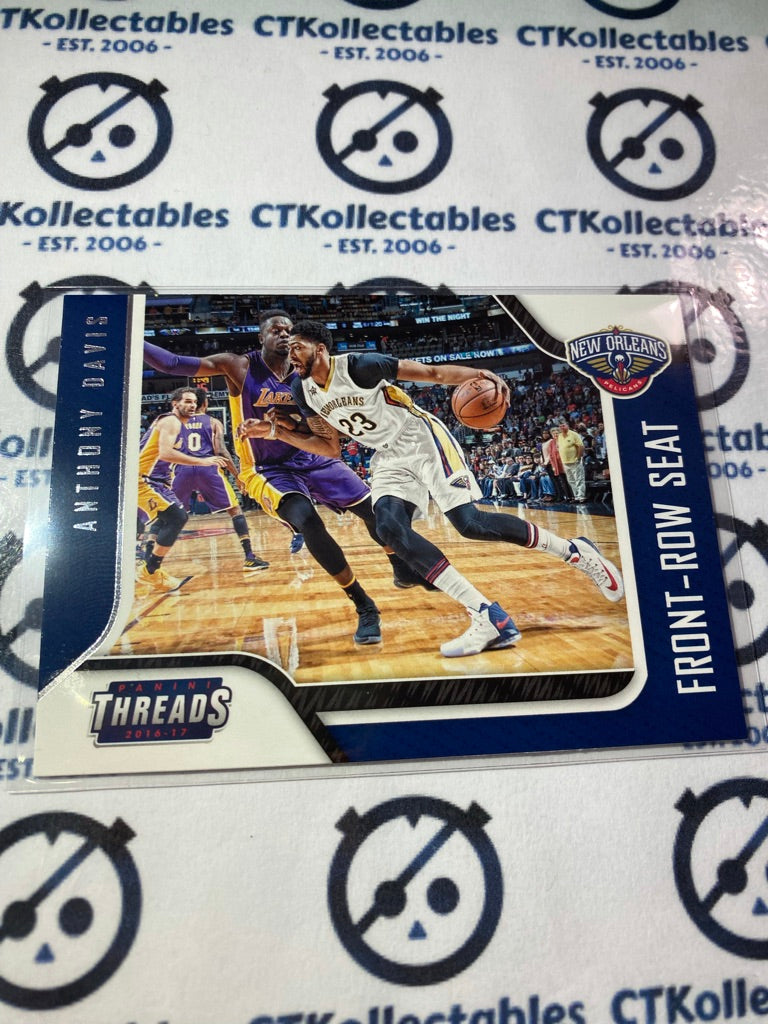 2016-17 Panini NBA Threads Anthony Davis Front-Row-Seat #12 Pelicans