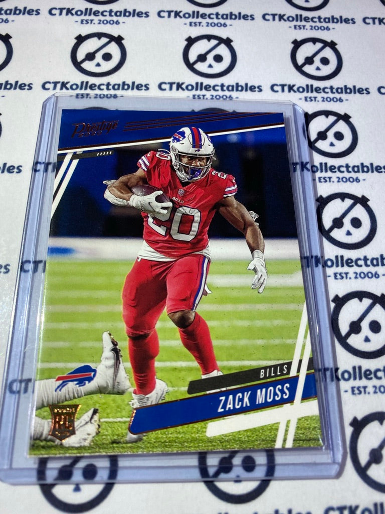 2020 NFL Chronicles Prestige Bronze Zack Moss RC #330 Bills